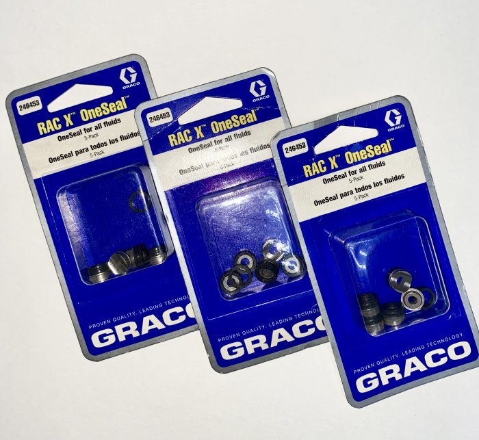 246453 НАБОР УПЛОТНЕНИЙ, RAC X (5ШТ) GRACO