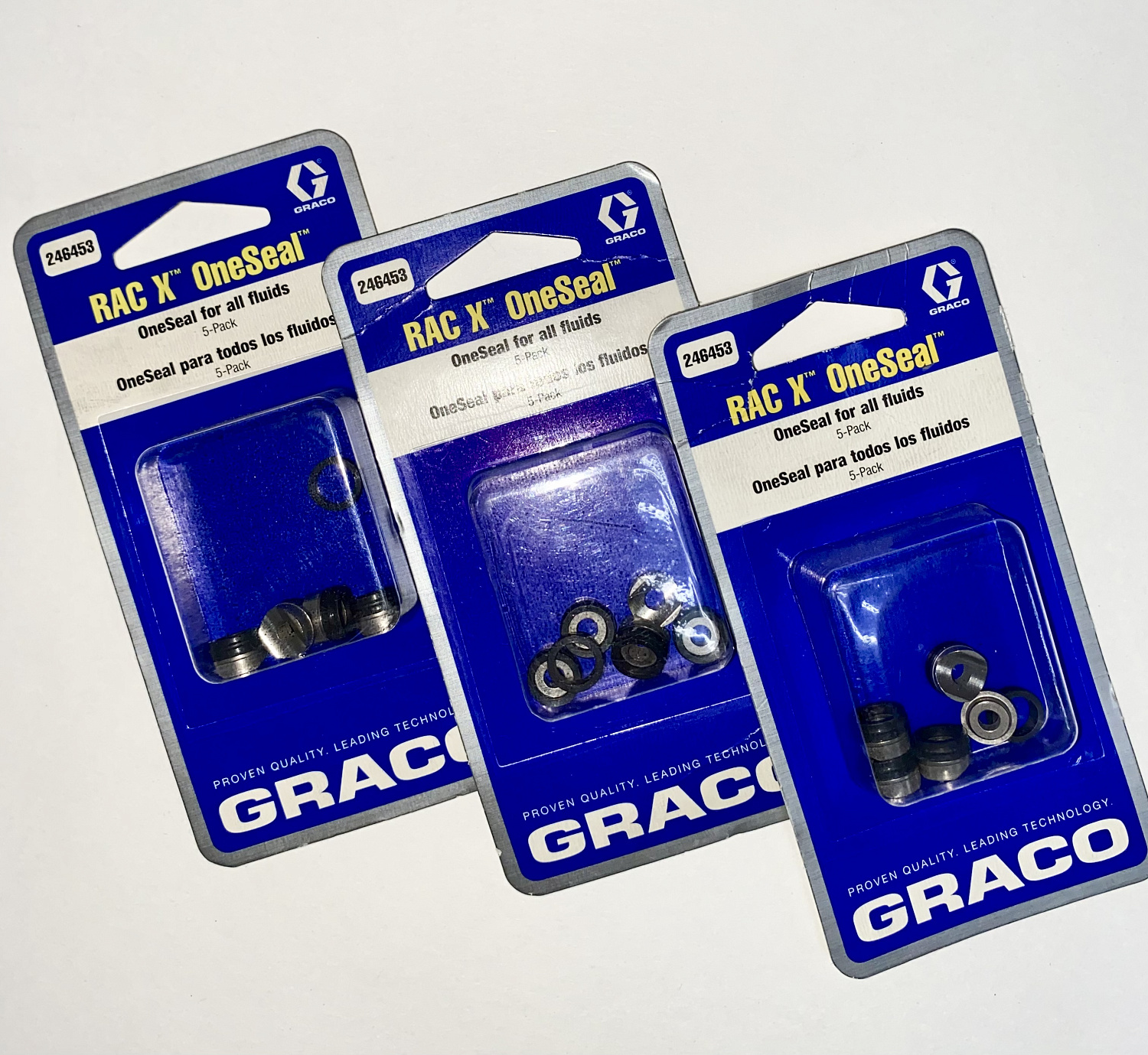 246453 НАБОР УПЛОТНЕНИЙ, RAC X (5ШТ) GRACO